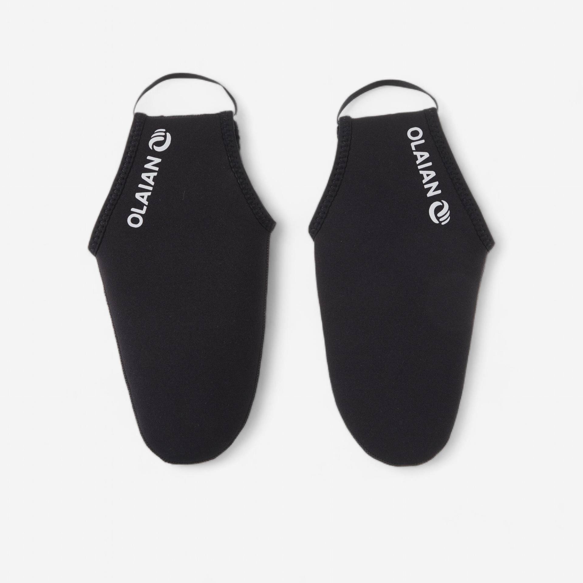 Neoprensocken 1,5 mm kurz für Bodyboardflossen von RADBUG