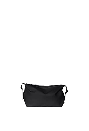 RAINS Unisex Erwachsene Weekend Wash Bag Kosmetiktasche, 01 Black (Schwarz), Einheitsgröße von RAINS