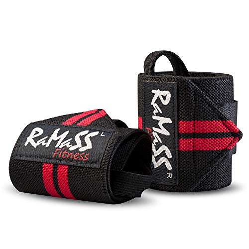 RAMASS Fitness Handgelenk Bandagen, Handgelenkbandage, Handgelenkstütze (PAIR) von RAMASS