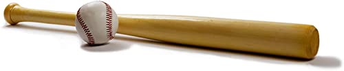 RARAA Robuster Baseballschläger aus Holz, 61 cm, 61 cm lange Stange, volle Größe von RARAA