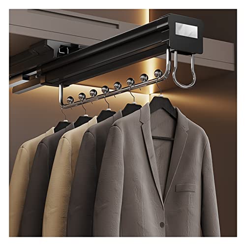 RASOANOA Ausziehbarer Hosenständer, multifunktionale Kleiderbügelstange, Oben montierter Kleiderständer, geeignet für Garderoben und Kleiderschränke (36 x 14 cm) Ambitious von RASOANOA