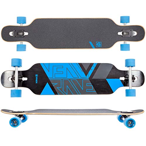 RAVEN Longboard Skateboard Torex (Blue) von RAVEN