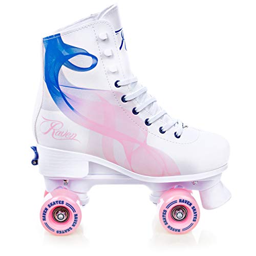 Rollschuhe Roller Skates Raven Serena Navy/Pink 35-38 (22,5cm-24cm) von RAVEN