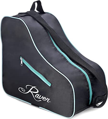 RAVEN Tasche für Inlineskates, Rollschuhe Carla Black/Mint oder Black/Pink (S/M (37x33x23), Black/Mint) von RAVEN