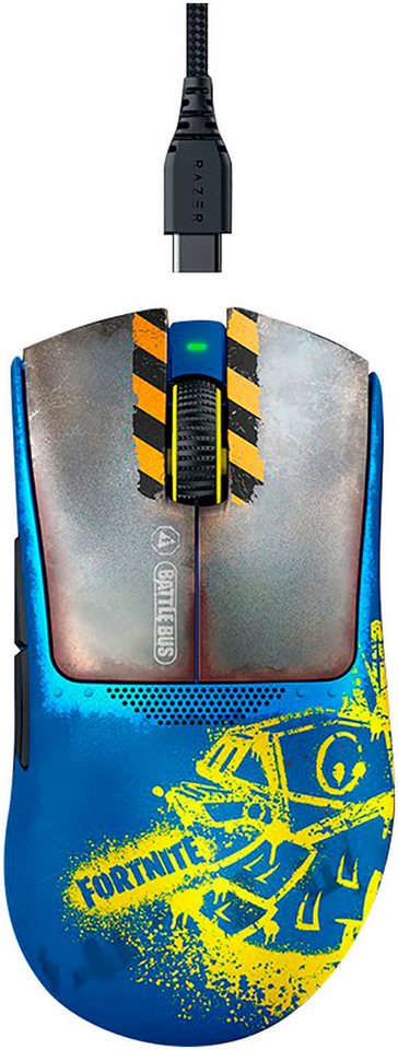 RAZER DeathAdder V3 Pro Fortnite Edition Gaming-Maus (Bluetooth, USB) von RAZER