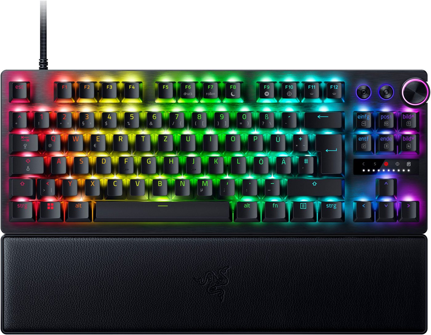 RAZER Huntsman V3 Pro Tenkeyless DE Layout Gaming-Tastatur von RAZER