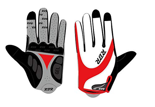 RBR GLL120 Lange Handschuhe für Erwachsene, Unisex, Rot, L von RBR