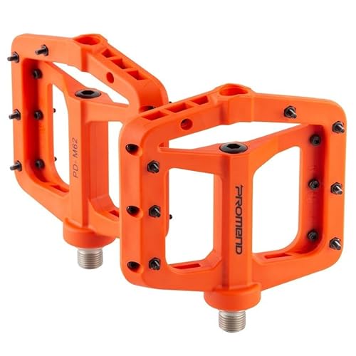 MTB-Fahrradpedale, 9/16 Zoll, Aluminiumlegierung, 3 Lager, Fahrradpedale, leichte MTB-Fahrradpedale (Size : Orange) von RC-BKKXXEAV