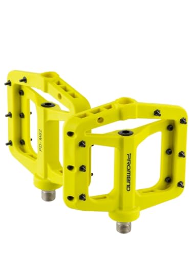 MTB-Fahrradpedale, 9/16 Zoll, Aluminiumlegierung, 3 Lager, Fahrradpedale, leichte MTB-Fahrradpedale (Size : Yellow) von RC-BKKXXEAV