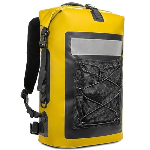 RC-BKKXXEAV Dry Bag Backpack 35L Dry Bags Waterproof Backpack for Men Suitable for Kayaking, Swimming,Hiking, Mountaineering，Rafting, Travelling and Camping(Color:Yellow) von RC-BKKXXEAV