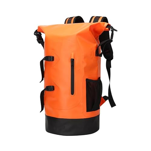 RC-BKKXXEAV Dry Bag Rucksack 25L Dry Bags Wasserdichter Rucksack for Männer, geeignet for Kajakfahren, Schwimmen, Wandern, Bergsteigen, Rafting, Reisen und Camping(Color:Orange) von RC-BKKXXEAV