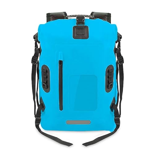 RC-BKKXXEAV Dry Bag Rucksack 30L Dry Bags Wasserdichter Rucksack for Männer, geeignet for Kajakfahren, Schwimmen, Rafting, Reisen und Camping(Color:Blue) von RC-BKKXXEAV