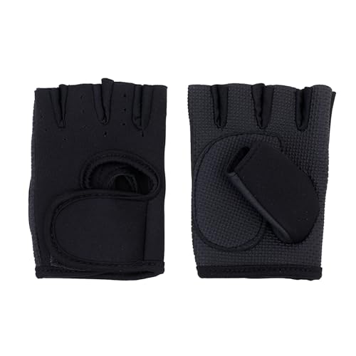 RDWESZOD Sport-Halbfingerhandschuhe, Outdoor-Fahrradfitnesshandschuhe, atmungsaktive, stoßdämpfende und verschleißfeste Handschuhe, Herren- und Damenhandschuhe (XL) von RDWESZOD