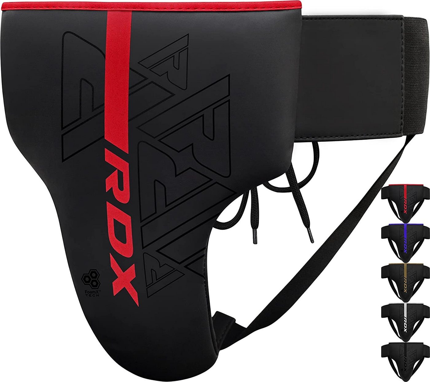 RDX Sports Tiefschutz RDX Groin Guard für Boxen Kickboxen Leder Männer Jockstrap Protector von RDX Sports