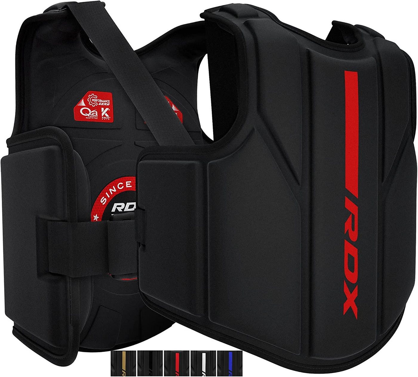RDX Sports Brustprotektor RDX Body Protection Martial Arts, Chest Guard Bauchschutz Kickboxen von RDX Sports