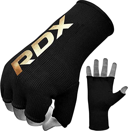 RDX Elastisch Boxbandagen Kampfsport Sparring Handbandagen, Innenhandschuhe Boxen Muay Thai MMA Training, Inner Boxing Gloves, Boxsack Punchingbälle Punchinghandschuhe von RDX