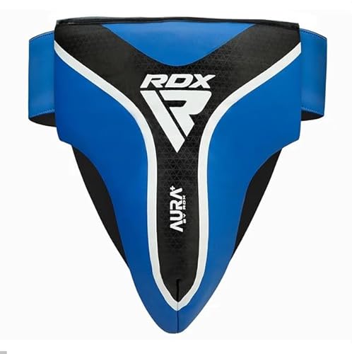 RDX Groin Guard Aura Plus T-17 Blue/Black-L+ von RDX