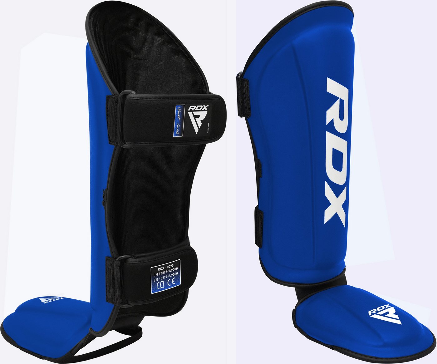 RDX Schienbeinschutz RDX Schienbeinschoner Kickboxen Muay Thai, Maya Haut Leder, Kampfsport von RDX