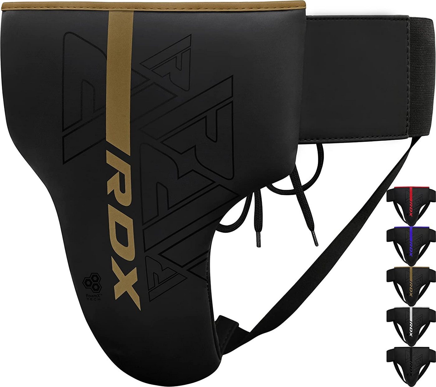 RDX Sports Tiefschutz RDX Groin Guard für Boxen Kickboxen Leder Männer Jockstrap Protector von RDX Sports