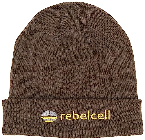 REBELCELL Unisex-Adult NBR-058 Beanie Cap-Khaki, Multicolor, Standard von REBELCELL