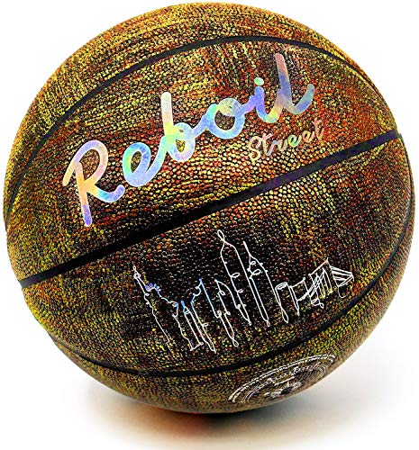 Reboil Street Basketball-Serie (Größe 6, Gold) von REBOILPHASE