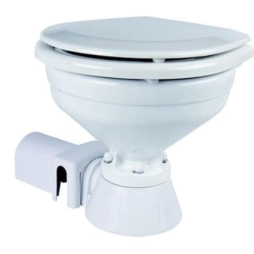 RECMAR INODORO ELECTRICO 24V SFMTE201 KUNSTSTOFF MARINE-TOILETTE von RECMAR