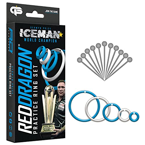 RED DRAGON Gerwyn Price Iceman Exclusive and Official Darts Practice Rings von RED DRAGON