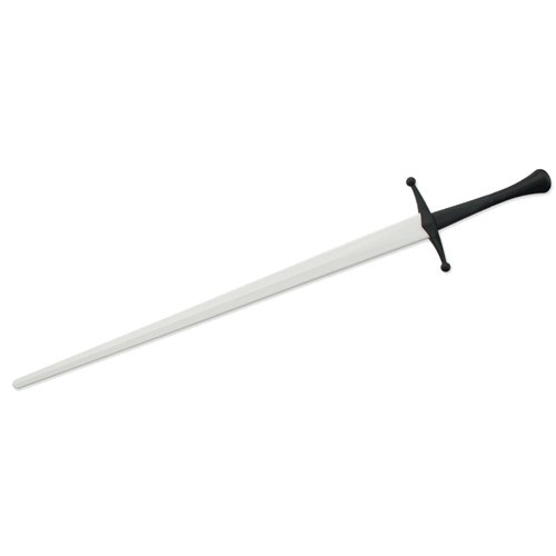 Red Dragon Armoury Unisex-Erwachsene Synthetic Sword-White Blade w/Black Hilt Synthetisches Bastard-Sparring-Schwert – weiße Klinge mit schwarzem Griff, Einheitsgröße von RED DRAGON