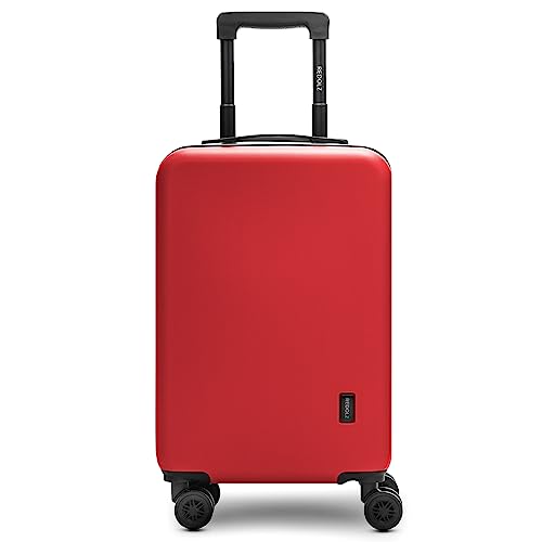 REDOLZ Hartschalen Kabinen-Koffer Damen/Herren | Leichter Trolley 38 x 23 x 55 cm - hochwertiges ABS Material | 4 Doppelrollen & TSA-Schloss (Essentials 09) von REDOLZ