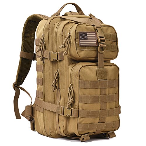 Militär-Rucksack, Armee, klein, 3 Tage, Assault Pack Molle Bug Out Bag Rucksäcke Rucksäcke von REEBOW GEAR
