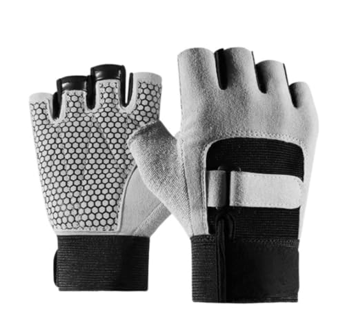 REEKOS Radsporthandschuhe Fahrradhandschuhe Handschuhe Für Männer, Ultraleichte Gewichtheberhandschuhe Für Männer Und Frauen, Dick Radhandschuhe Sporthandschuhe (Color : G, Size : L) von REEKOS
