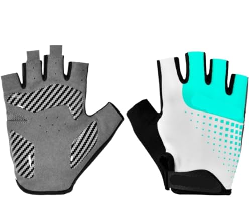 Radsporthandschuhe Fahrradhandschuhe Handschuhe Für Damen Und Herren, Rutschfeste Motorrad-Rennhandschuhe, Mountainbike- Und Rennrad-Handschuhe Radhandschuhe Sporthandschuhe ( Color : Grün , Size : XL von REEKOS
