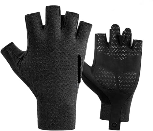 Radsporthandschuhe Fahrradhandschuhe Handschuhe Für Männer, Gewichtheberhandschuhe, Sport, Fitnessstudio, Männer Und Frauen, Sportarmbänder Radhandschuhe Sporthandschuhe ( Color : Svart , Size : XL ) von REEKOS