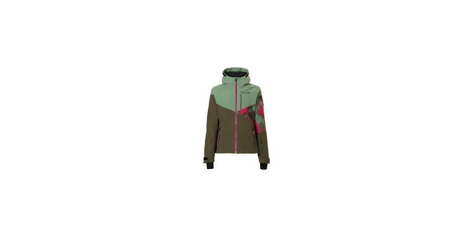 REHALL Skijacke JUNE-R-jr. - Girls Snowjacket TURF GREEN von REHALL