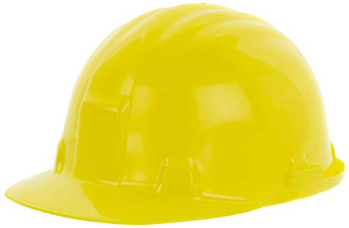 Reis Arbeitsschutzhelm EN397 CAT III | Schutzhelm ideal für die Baustelle oder Handwerker | Bauarbeiterhelm aus hartem HDPE | Arbeitshelm mit 6-Punkt-Aufhängung | Helm Farbe: gelb von REIS