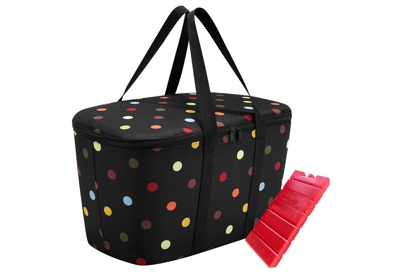REISENTHEL® Picknickkorb coolerbag dots + coolpack von REISENTHEL®