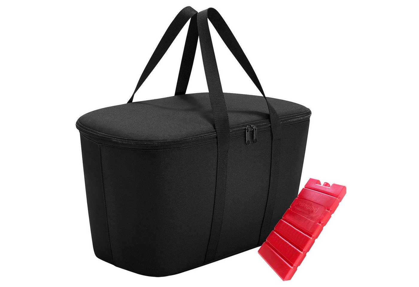 REISENTHEL® Picknickkorb coolerbag schwarz + coolpack von REISENTHEL®