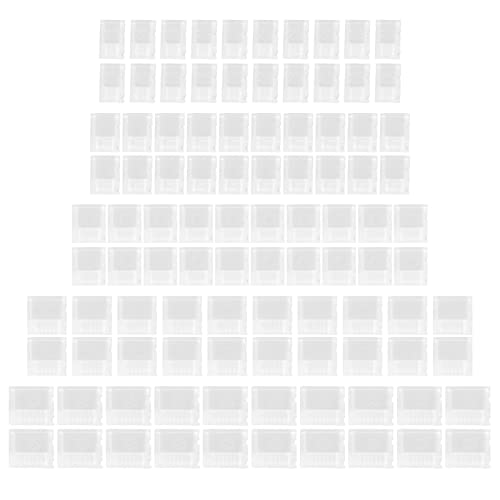 100Pcs Battery Balance Protector AB Clip Buckle Set | 2S - 6S Connectors for Lithium BatteriesRC CarsDrones | High - Temp Protected, Non - Slip Design | Includes 20Pcs Each von REXVTNS