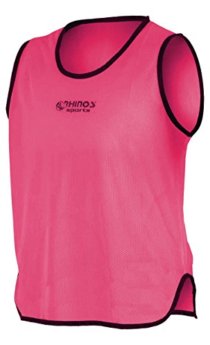 RHINOS sports Trainingsleibchen, Markierungshemd pink XL von RHINOS sports