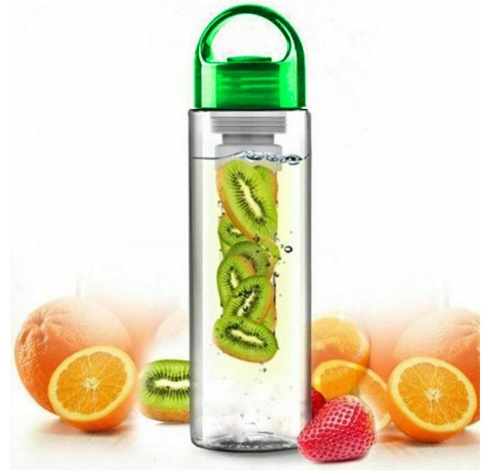 RHP Trinkflasche Trinkflasche mit Fruchteinsatz Infuser Wasserflasche Sportflasche von RHP