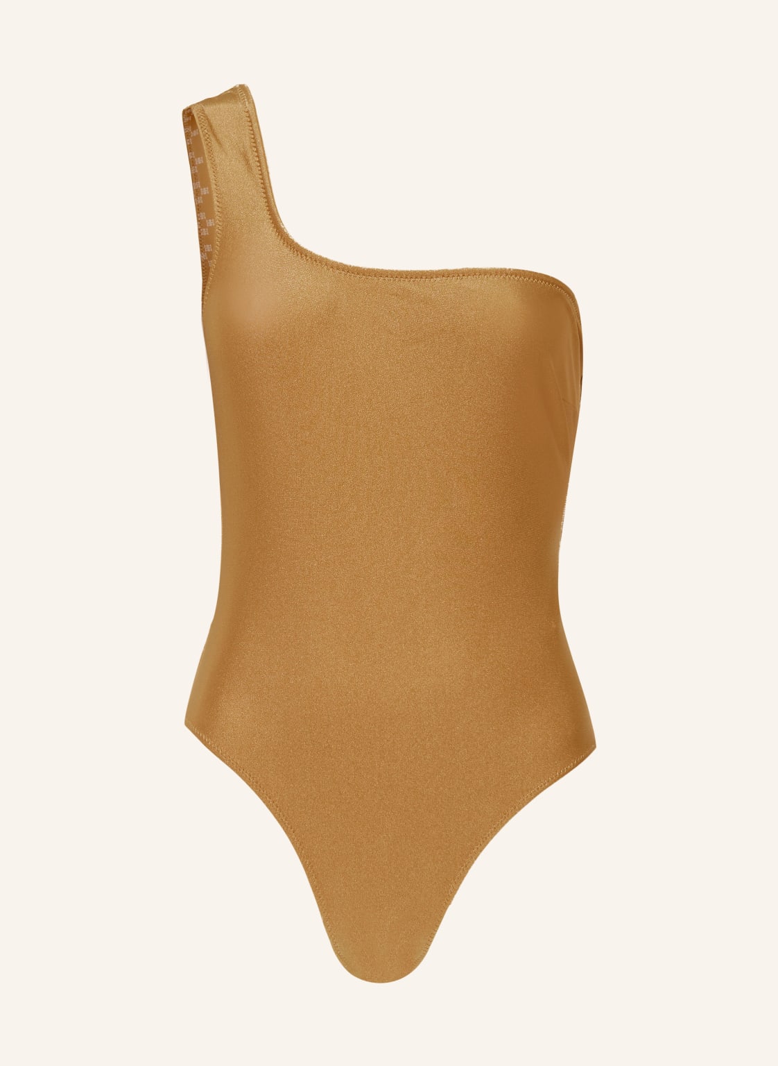 Riani One-Shoulder-Badeanzug Mit Glanzgarn gold von RIANI