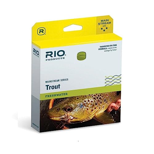Rio Brands Unisex-Erwachsene Fliegenschnur Mainstream Aqualux Intermediumiate Wf7I, farblos, 7 Weight von Rio Brands