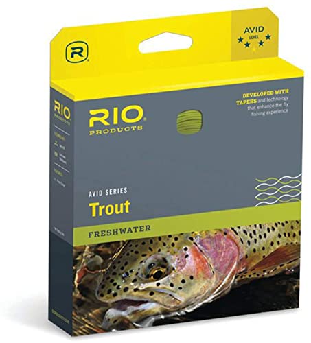 RIO Products Fly Line Avid Trout Wf7F Pale Yellow, Pale-Yellow von RIO PRODUCTS