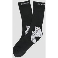 RIPNDIP Lord Nermal Socken black von RIPNDIP