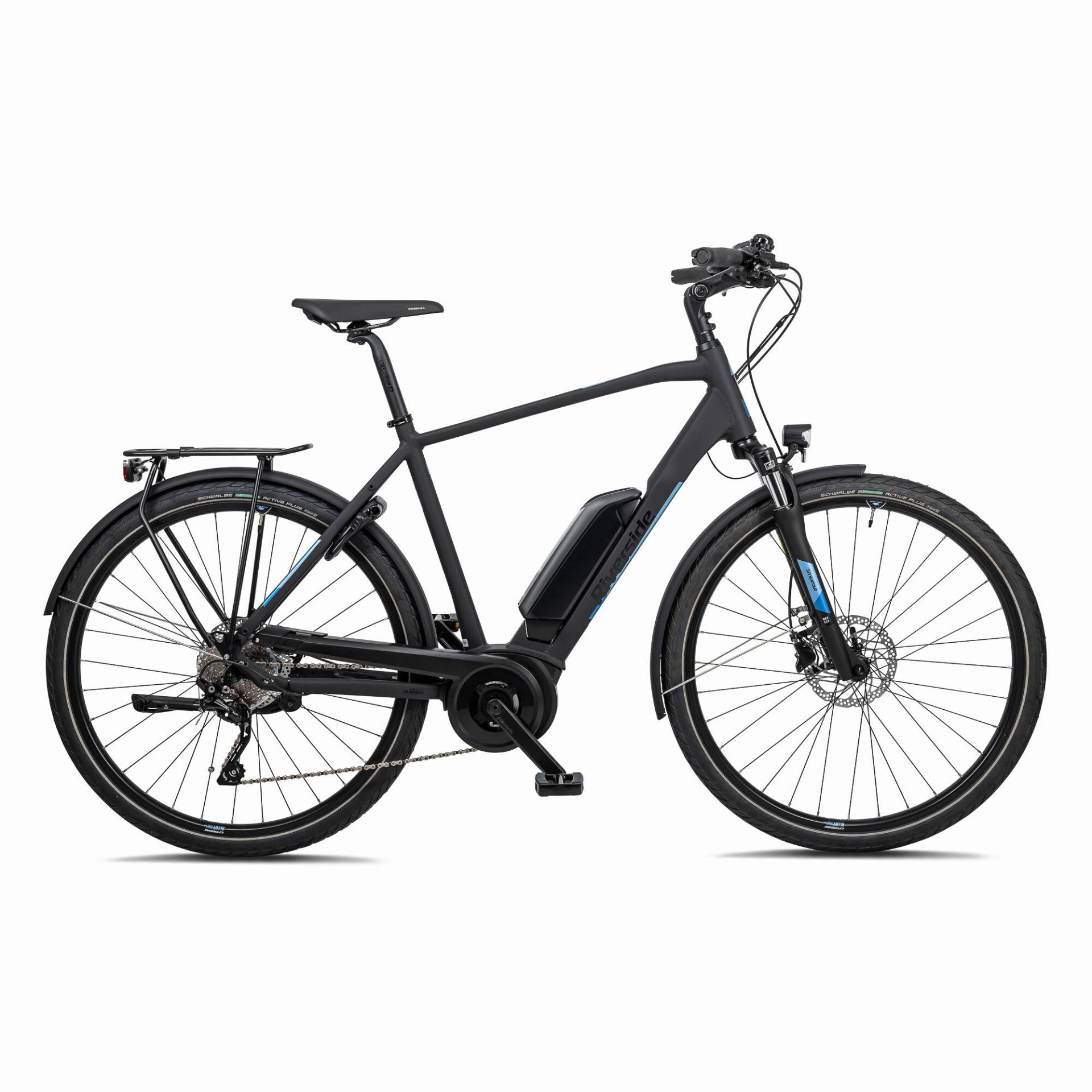 E-Bike City Trekkingrad 28 Zoll Riverside ETR 500 Herren Active+ 500 Wh von RIVERSIDE