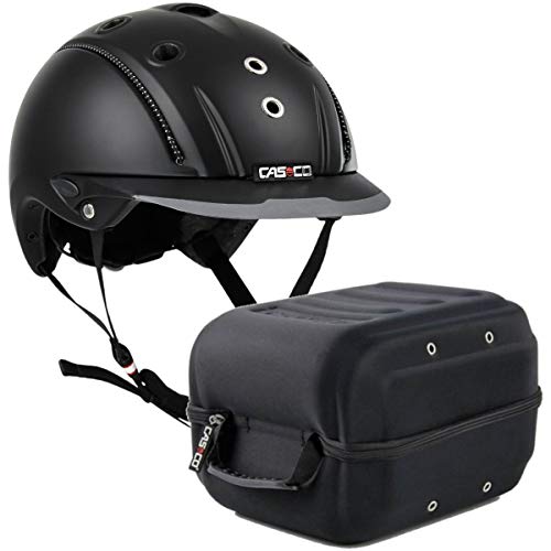 RL24 Casco Reithelm MISTRALL-1 schwarz L (58-62cm) inkl. Helmbox Casco von RL24