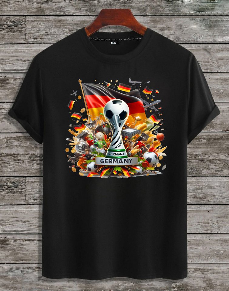 RMK T-Shirt Herren Shirt Trikot Fan Fußball Pokal Deutschland Germany EM WM aus Baumwolle von RMK