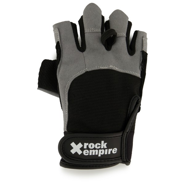 Rock Empire - Rocker - Handschuhe Gr L schwarz/grau von ROCK EMPIRE