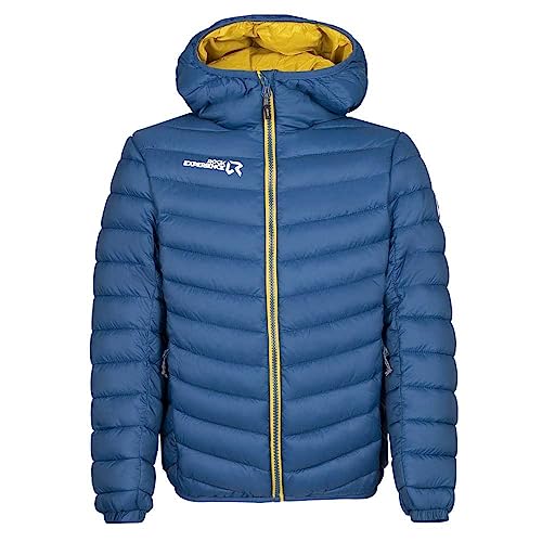 ROCK EXPERIENCE REJJ01081 CONVERTIBLE PADDED Jacket Unisex 1484 MOROCCAN BLUE + 0497 LEMON CURRY 140 von Rock Experience