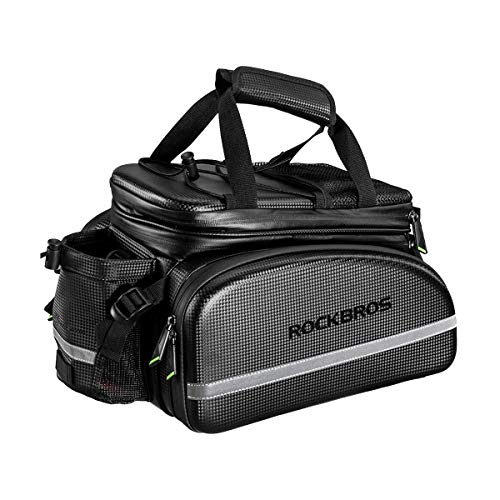 ROCKBROS Fahrrad Hinter Gepäckträgertasche 10-35L Kameratasche Praktisch Wasserdicht Fahrradgepäckträgertasche Transporttasche Fahrradtasche von ROCKBROS